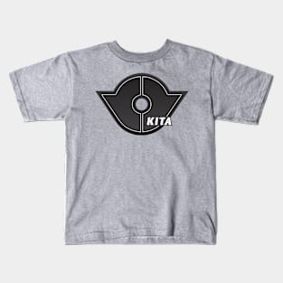 Kita Ward of Tokyo Japanese Symbol Kids T-Shirt